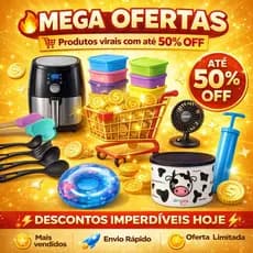 Ofertas Casa Cozinha infantil Pet Presente Queima Estoque Barato Preço Baixo