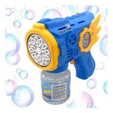 Brinquedo Arminha Pistola Bolha De Sabão Infantil Cor Azul Da Fagevan