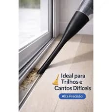 Adaptador Bico Fino para Aspirador, Ponteira para Cantos, Trilhos e Carro  Bico Alongado para Aspirador de Pó – Limpeza