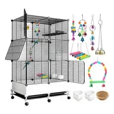 Viveiro Grande Para Calopsita Papagaio Ringneck Aves Luxo