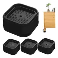 4-8 Peças Elevador de Móveis Ajustável Empilhável, Anti Deslizante, Almofada Eleva Cama, Sofá, Mesa, Armário, Reduz Ruí