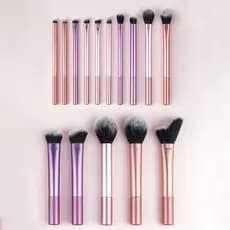 Kit De Pincéis De Maquiagem Profissional 8/12/14 Peças Conjunto Completo Para Pó Blush Alta Qualidade