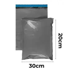 1000 Unidades de Envelope Preto Correio 20x30