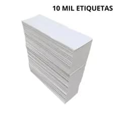 10000 Etiqueta Térmica Papel Adesivo Impressão Resma 10x15CM Papel Térmico c/ Serrilha para Destacar
