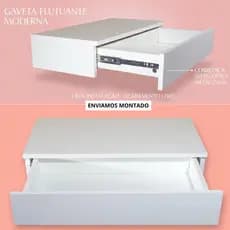 Penteadeira Gaveta Suspensa até 70cm MDF Com Gaveta Trilho Telescópico Mesa Maquiagem Camarin