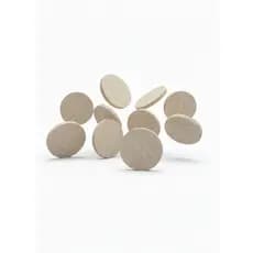 Bolacha Madeira Kit placa Pinus Multiuso 23 cm  - KIT COM ATE 25UNIDADES