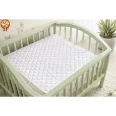 Protetor de Colchão Mini Berço Impermeável 90x40 com Elástico – Capa Protetora Bebê Branco