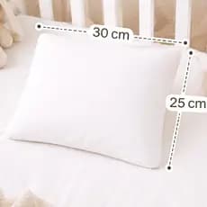 Travesseiro de Bebê 30x25cm – Antialérgico, Macio e Confortável