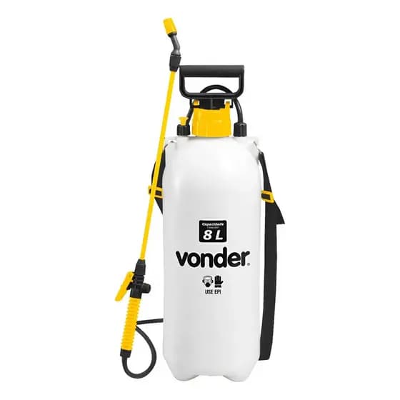 Pulverizador Lateral 8l Com Compressão Prévia Pl008 Vonder