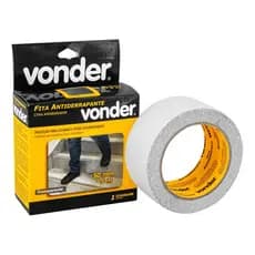 Fita Antiderrapante Lixa Transparente Piso 5m X 50mm Vonder