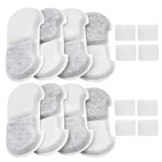 Mstail Kit com 16 filtros de reposição para bebedouro de animais de estimação, ideal para gatos.