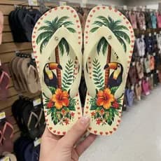 Chinelo Feminino Anatômico e Confortável para Praia