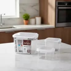 Kit 3 Potes Herméticos Térmicos com Tampa Vedação Hermética Eficiente Armazenar Organizar Alimentos🥗