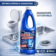 Ultra Desentop Provita Desentupidor Caixa Gordura Pia Ralo Vaso Sanitário Limpeza Pesada Tira Odor