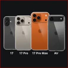 Capa Capinha Case Transparente Para Iphone 17/ Iphone 17 Pro/ Iphone 17 Pro Max/ Iphone 17 Air Pro