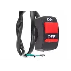 Interruptor Liga Desliga Universal para Moto 12V | Botão ON/OFF para Guidão | Instalação Fácil