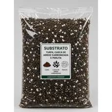 5L Substrato Turfa, Perlita expandida Casca de Arroz, Terra Fertilizante para Cactus, Suculentas, entre outras plantas.