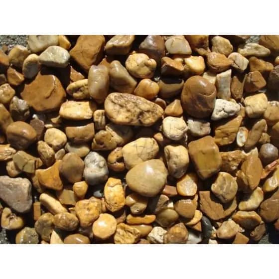 Pedra Seixo Mato Grosso 1 á 5kg para Jardim N1 – Pedra Decorativa Natural, Pedra para Vasos e Jardim, Pedra Marrom