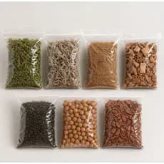 Kit Substrato 7L. Musgo Verde, Musgo Sphagnum Casca de Pinus Argila Expandida Fibra de Coco Chips de Coco Casca de arroz
