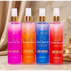 Kit 4 Body Splash Árabe Miss Rôse | Fragrâncias Marcantes e Sofisticadas