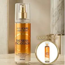 Body Splash Baunilha Encantada Miss Rose | Perfume Feminino Marcante e Doce