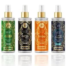 Kit 4 Body Splash Masculino Árabe Soul Cosméticos Fragrâncias Intensas e Envolventes