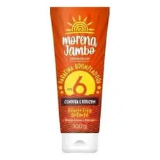 Parafina Bronzeadora Cenoura + Urucum Morena Jumbo 100g – Bronze Intenso com Efeito Fita Isolante