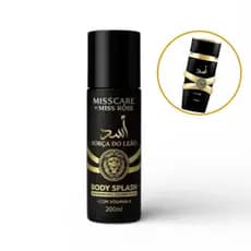 Body Splash Árabe Masculino 200ml - Força do Leão: Alta Fixação Insp. Asad