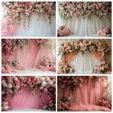 Fundo Fotográfico em Tecido Sublimado 2,2m X 1,50m Casamento