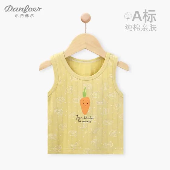 Little Denver Verão Fino Colete de Bebê Camiseta Sling Sem Mangas Top Homens Mulheres Bebê Roupas de Algodão Puro Roupas