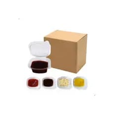 1000 Molheira pote de molho 30ml 695 tampa acoplada maionese shoyo vinagrete