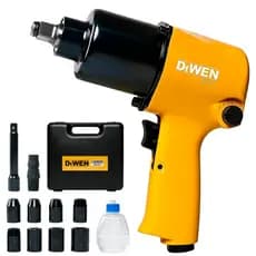 Chave De Impacto Parafusadeira Pneumática 1/2 Pol 8000 Rpm