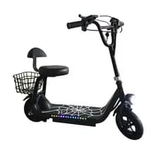 Patinete Elétrico Infantil Para Meninos E Meninas Com Banco 250W Peso Suportado 60 kg