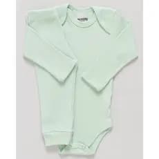 Conjunto Body e Calça Pagão Antialérgico Bebê Canelado 100% Algodão Premium