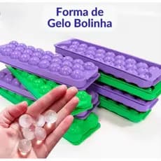 Formas de Gelo Bolinhas Kit com 4 - Envio Imediato
