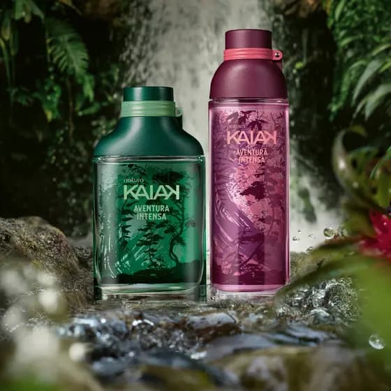 Kit Kaiak Aventura Masculino e Feminino 100ml: Movimento e frescor para ele e para ela.