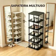 Sapateira Multifuncional Simples Organizador Sapateira De Porta Organizadora Para Sapatos Organizador Quarto Sapateira