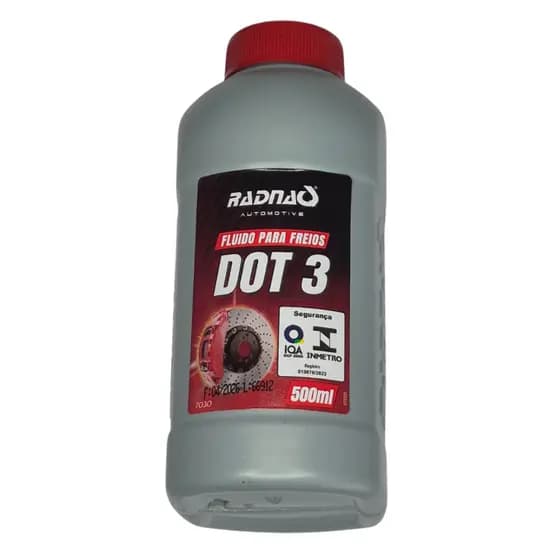 Fluido De Freio Radnaq Dot3 200ml
