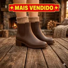 Galocha Borracha Premium Estilosa e Confortável Antiderrapante Indicada para Trabalhar