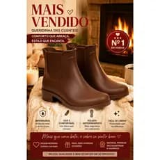 Bota Feminina Galocha Cano Curto Impermeável Confortável Leve Antiderrapante Chuva Casual Moda Inverno Trabalho