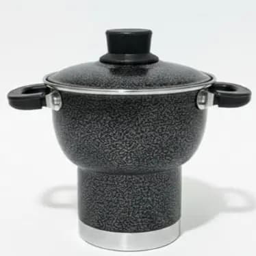 Cuscuzeiro Grande Tradicional Reforçado 1.2L Panela Cuscuz Cuscuzeira
