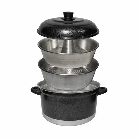 Panela Multi Uso 3 em 1 Forma De Pudim Legumes no Vapor Pudinzeira Legumes Arroz Cuscuz ENVIO RAPIDO