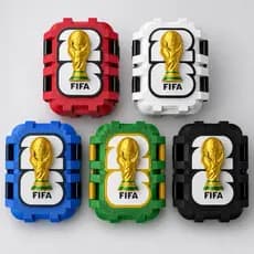Case Porta Figurinhas Copa 2026 Premium  Organizador de Cards Futebol