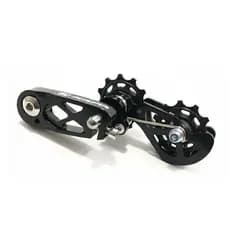 Tensionador De Corrente Kapa Para Bicicleta Bike Preto