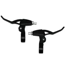 Manete De Freio Preto Bike Maçaneta V-brake Forss Alumínio Par