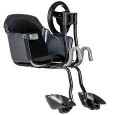Cadeirinha Bike Bicicleta Infantil Pojda Dianteira FlexBike Toy Preto
