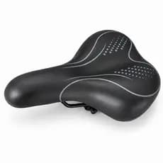 Banco Bike Selim Comfort Gel Mtb Spinning Bicicleta Preto