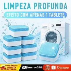 Pastilhas de Limpeza para Máquina de Lavar Roupa e Lava Louças