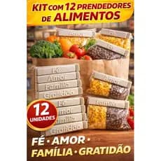 Kit Fechador de Saco Hermético LACRE DE EMBALAGEM – Organização e Conservação na Sua Cozinha!