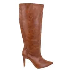 Bota Feminina Cano Alto 1712 Destroyed Caramelo